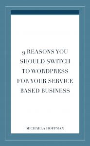Post title - 9 reasons you should switch to WordPress for your Service based business