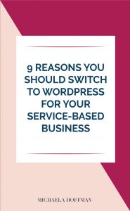 Post title - 9 reasons you should switch to WordPress for your Service based business
