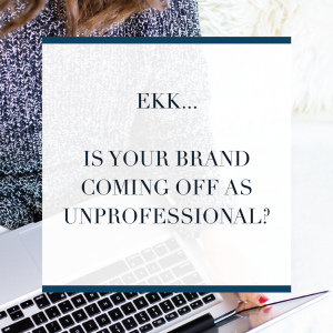 Your branding can make or break your business' trust and credibility with potential clients. What are 5 signs that your branding is unprofessional and scaring away potential clients? Read on to find out
