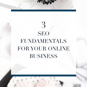 SEO for your business is important for growing your presence online. But where do you start, what do you need to know...here are the 3 fundamentals of SEO you need to understand to get started growing your online business.