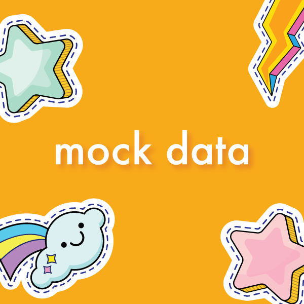 Part Two: Make mock data for your detail view component (Mock Data Series)